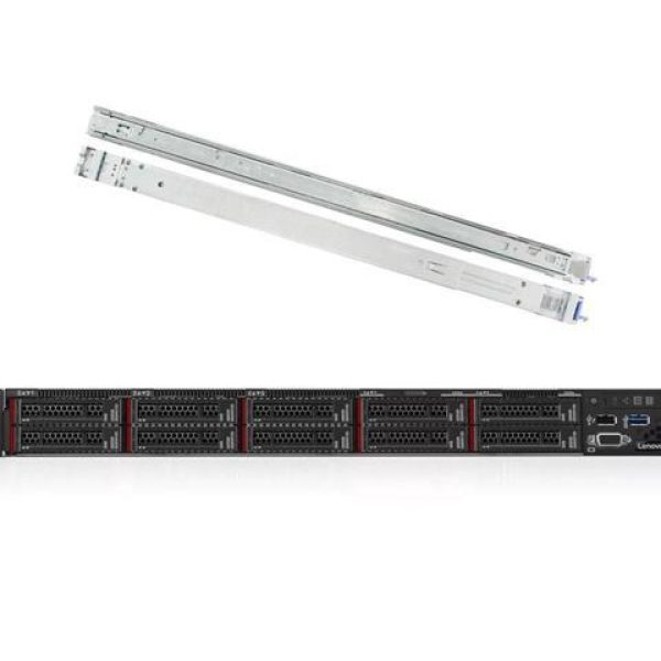 Lenovo ThinkSystem SR250 Rack Server Bundle with Rail Kit