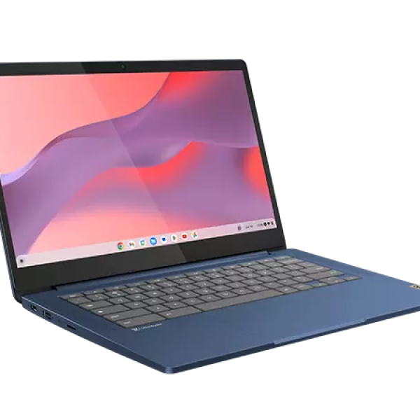 Lenovo Slim 3 Chromebook 14 FHD Touch-Screen, MediaTek Kompanio 520 Processor
